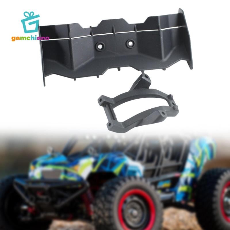 Gamchiano RC Đuôi Cánh Và Cánh Sau Gắn Thay Thế Các Bộ Phận Cho 16101 16102 Xe Tải Mẫu 1 / 16 RC Xe DIY Phụ Kiện