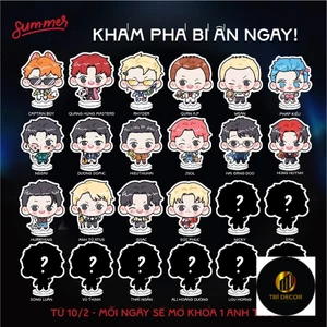 Mô Hình Mica Anh Trai Say Hi 5cm Size Để Bàn Giao Ngẫu Nhiên