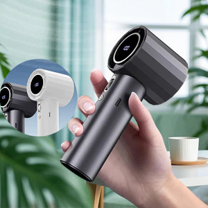 Quạt Cầm Tay Tốc Độ Cao Mới 100 Mức Hiển Thị Số Quạt Gió Mạnh Vật Dụng Không Thể Thiếu Cho Mùa Hè