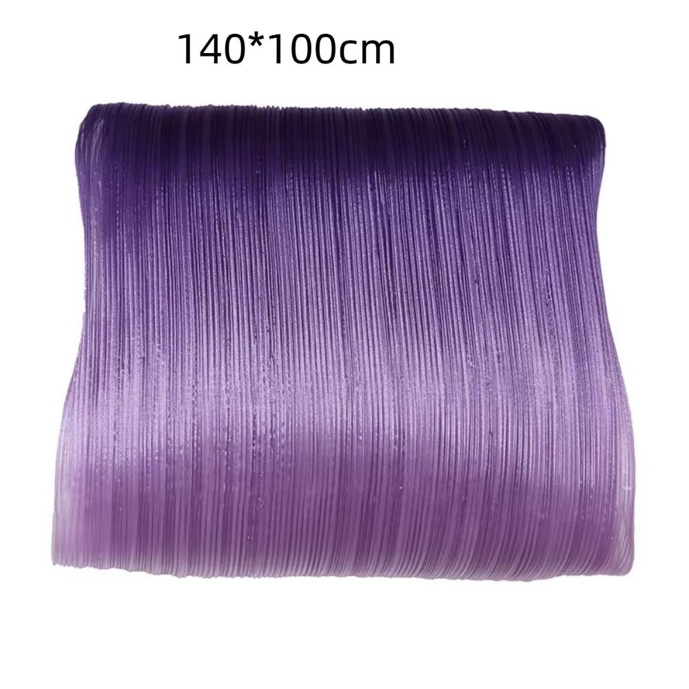 Vải lưới TRACELIOIAN Organza, Vải kết cấu xếp li sáng DIY, Màu Gradient thời trang Handmade Thiết kế vải nền đám cưới