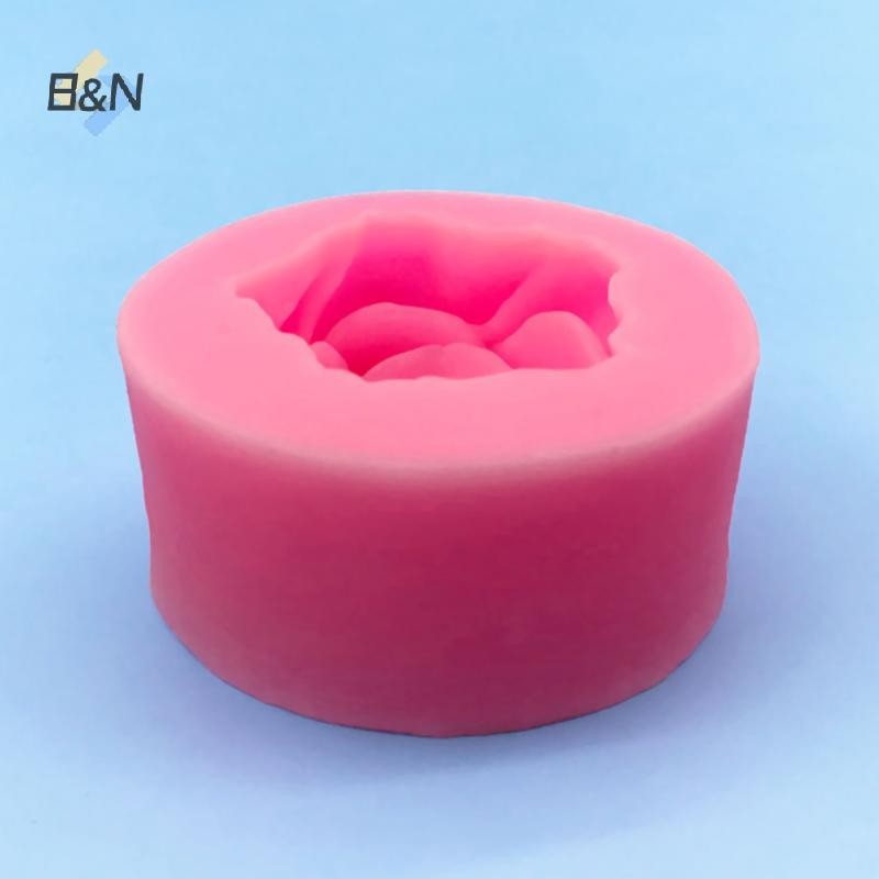 B & N 3D Hoa Hồng Đẹp Khuôn Silicon DIY Bánh Sô Cô La Trang Trí Dụng Cụ Fondant Trang Trí Bánh Cưới Hoa Khuôn Xà Phòng.