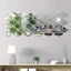 COCODECOVED 12 Cái / bộ Nhãn Dán Tường Gương, Ống Kính 3D Hình Giọt Nước Acrylic, Decal Chống Thấm Nước Sáng Tạo Tự Dính Miếng Dán Lối Vào Nền Tivi