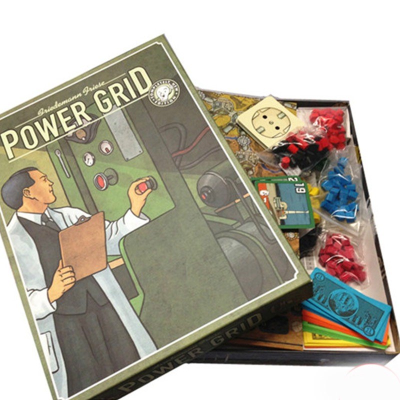 [Luật Việt] Boardgame Power Grid Trò chơi Ông Trùm Ngành Điện tigarboardgame Tigar