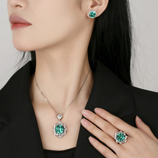 Châu Âu Mỹ ins Phong Cách Mới Mô Phỏng Tổ Chim Cắt Para Xanh Phù Hợp Với Nữ 14 * 14-12 * 12