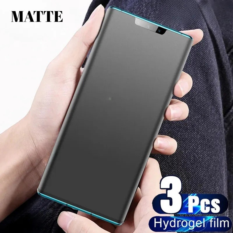 3 Miếng Dán Hydrogel Mờ Cho Asus ROG Điện Thoại 9 8 7 6D 6 5s 5 Pro FE Batman Ultimate Matte HD Trong Suốt Bảo Vệ Màn Hình Không Bong Bóng