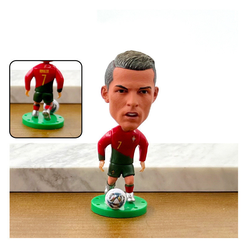 HK1 Ngôi Sao Bóng Đá Nhân Vật Hành Động Lionel Messi Cristiano Ronaldo Mô Hình Búp Bê Đồ Chơi Cho Trẻ Em Quà Tặng Bộ Sưu Tập Trang Trí KH1