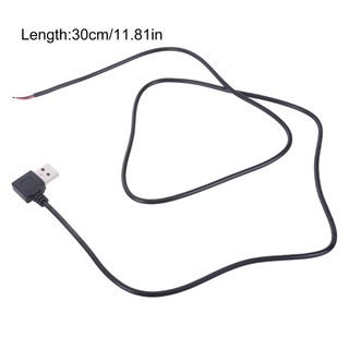 CLIP 5V Dây Sạc Dây Nối Dài Cho Đèn LED Quạt Lái Xe Đầu Ghi Nguồn Điện Cáp 2Pin Dây Trần 22AWG USB Nam