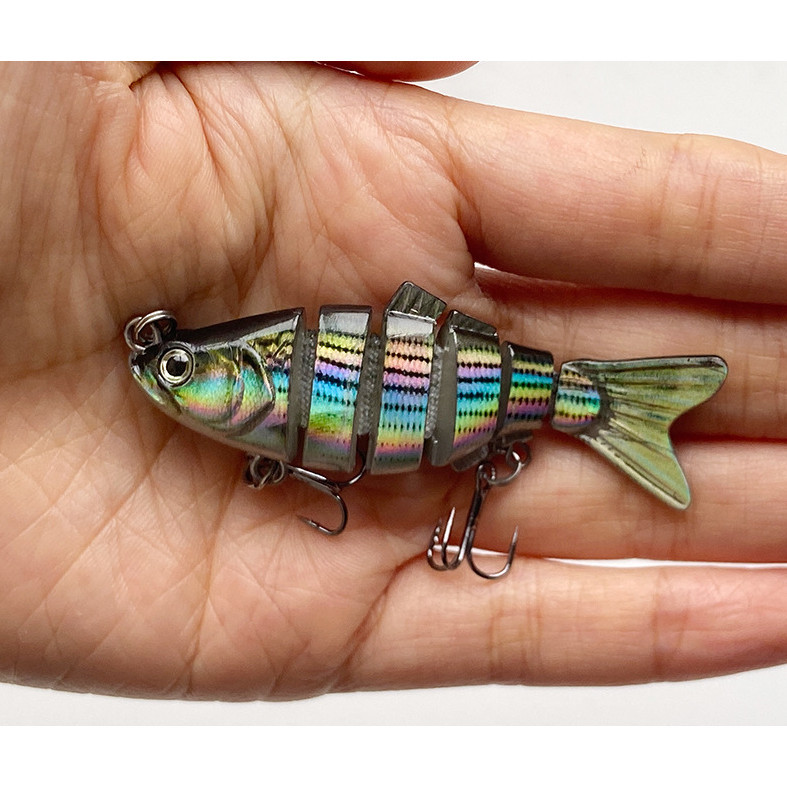 7cm 8g Dụ Câu Cá Wobbler Crankbait Mini Bionic Mồi Giả Bass Pike Gewang Câu Cá Giải Quyết