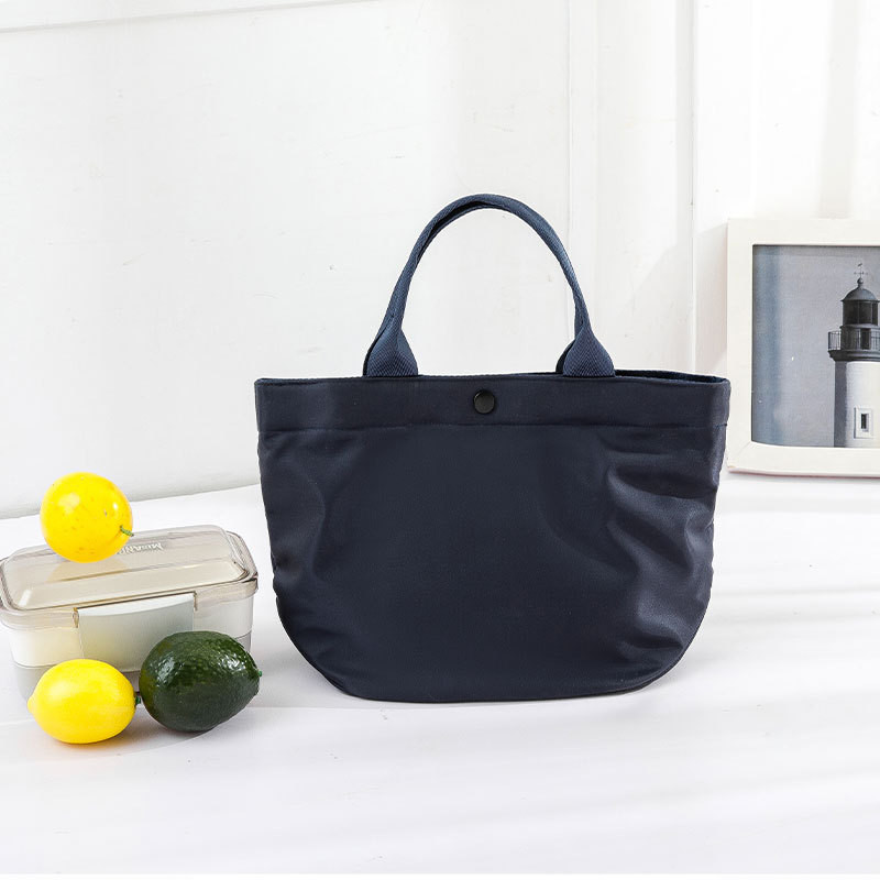 Túi đựng hộp cơm trưa bằng Nylon phong cách Nhật Bản Hộp cơm trưa Túi đựng đồ ăn trưa Túi mua sắm đơn giản Túi đựng đồ ngoài trời Túi đựng đồ ăn trưa chống thấm nước Túi đựng bánh bao di động Túi đựng đồ ăn trưa cách nhiệt