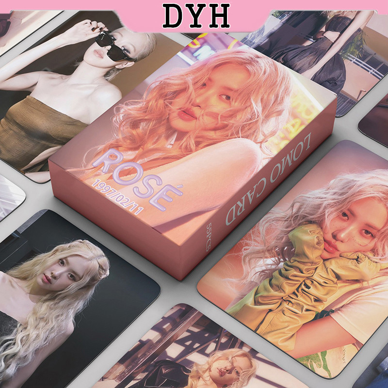 55 Cartes Lomo Blackpink THE GAME – Album Black Pink Officiel, Photos HD Jisoo Jennie Rosé Lisa, Collection Kpop Premium