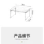 Kệ acrylic trong suốt chân kim loại để đồ vật decor cực sang 29x21x15.5cm
