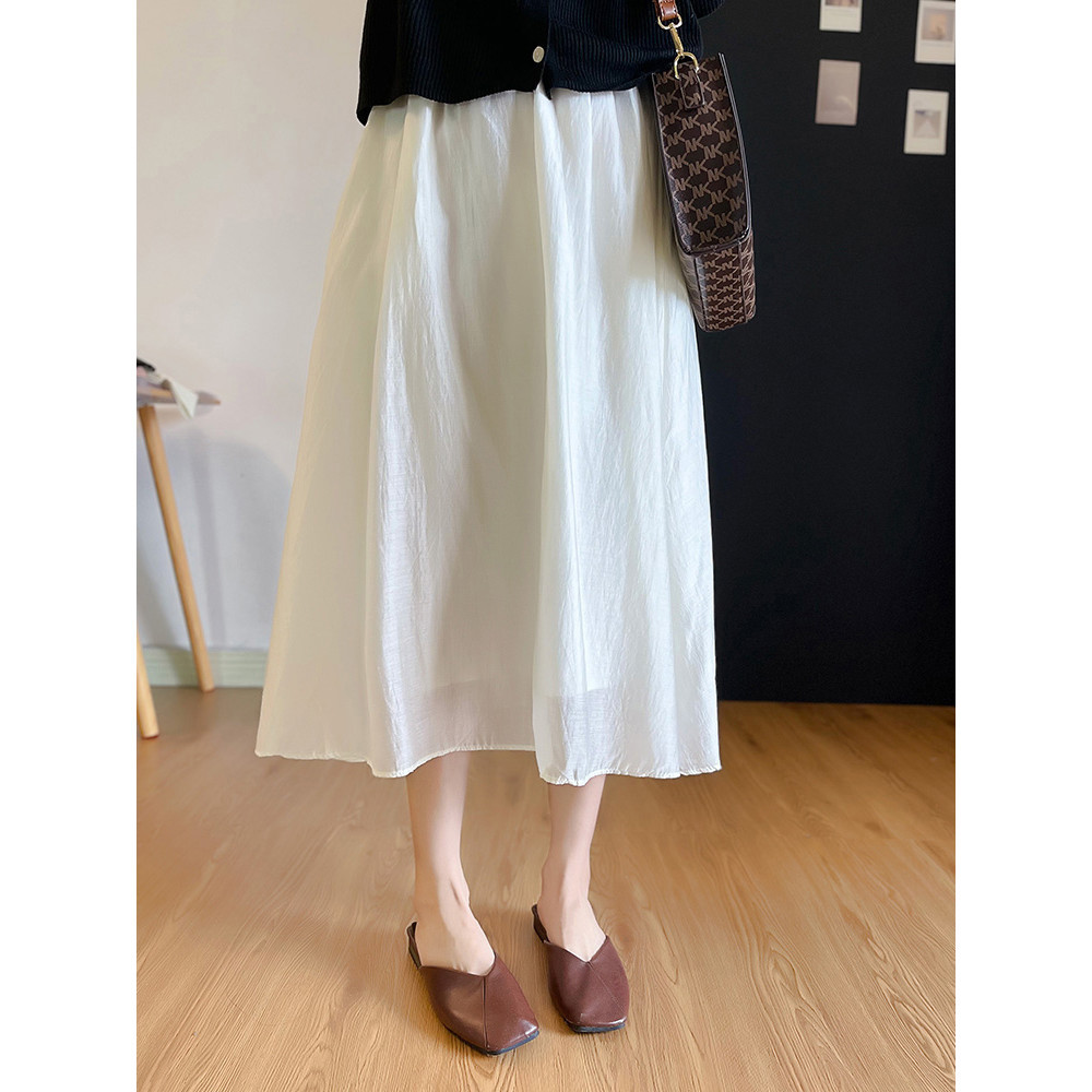 Suxi Thời Trang Mới Thường Ngày Mùa Hè Đa Năng Thời Trang Cao Cấp Nữ Chữ A Giữa Chiều Dài Váy Ngắn 240502