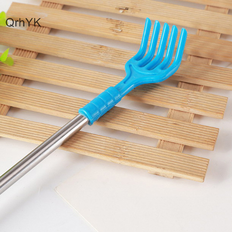 Nhà máy thời trang Thép không gỉ gãi lưng massage cầm tay bỏ túi dụng cụ vuốt ngứa QrhYK