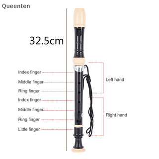 Queenten Sáo 8/6 lỗ, thích hợp cho học sinh học nhạc, âm thanh chuẩn, giá rẻ, hình thức đẹp, có que vệ sinh