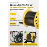 Máy Rửa Xe Công Nghiệp KAW Tầm Phun Xa 20M, Công Suất Lớn 3000W, Dây Ra Vào 20 Mét Dễ Dàng Sử Dụng — ảnh 8