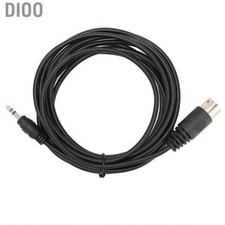 Dioo 7 Pin Din Male To DC 3.5mm Cable Replacement Stereo MIDI DIN 3