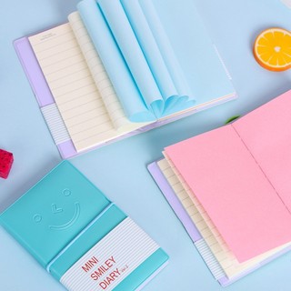 Sổ Tay Ghi Chép Mini BÌA DA Tiện Lợi Nhỏ Xinh, Sổ Note Mini Mẫu Xinh Xắn, Sổ Nhật Ký Nhỏ Thiết Kế Dễ Thương - Ngẫu Nhiên