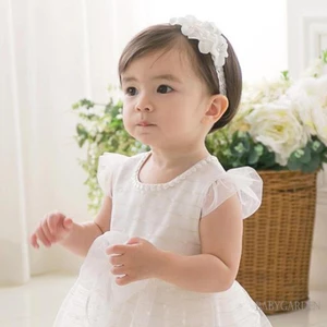 Baga-baby Bé Gái Hoa Băng Đô Mềm Mại Dễ Thương Hoa Co Giãn Tóc Cho Bé Sơ Sinh Phụ Kiện Tóc