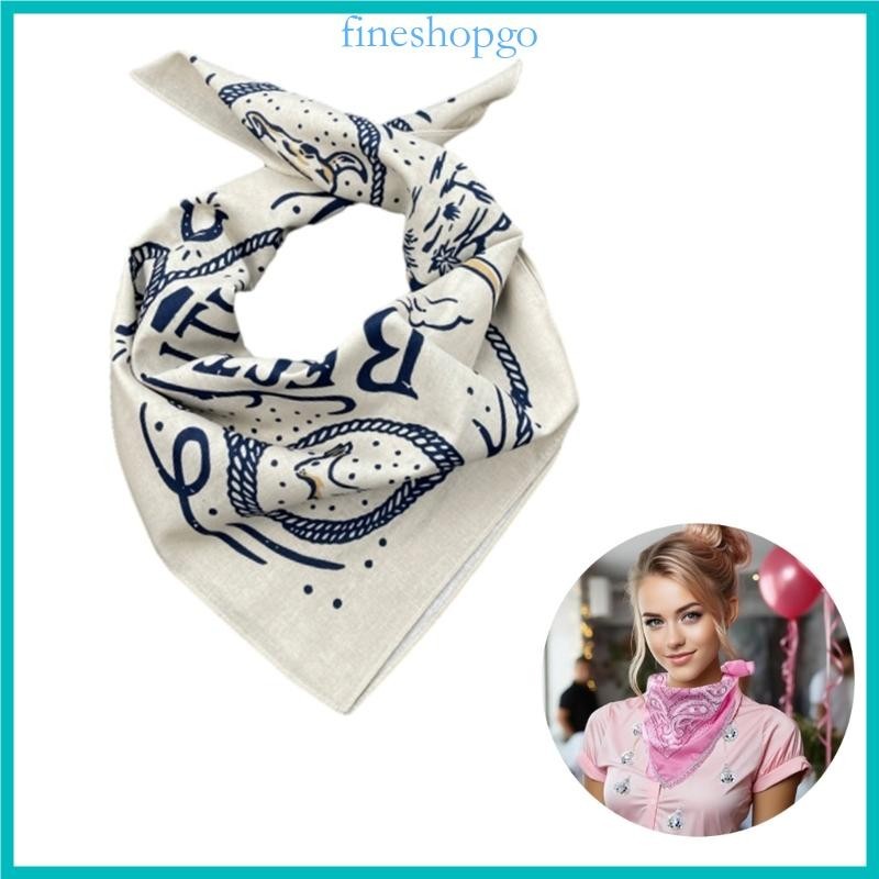 Khăn trùm đầu đa chức năng Fine Phong cách Mỹ Hiphop Chụp ảnh Khăn trùm đầu nhẹ Bandana cho xe máy Nhiệt tình
