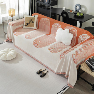 AIMI Vải Nhung Khăn Trải Sofa Đồ Trang Trí Nhà Nội Thất Đồ Gia Dụng Bốn Mùa Chống Trượt Đa Chức Năng Phong Cách Bohemian Bọc Ghế Sofa