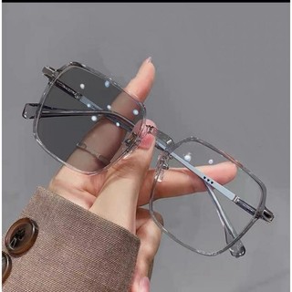 Kính đọc sách đa tiêu đề tiến bộ 3 trong 1 Photochromic Chống ánh sáng xanh nhìn xa và gần Kính cận thị dành cho nữ Kính râm ngoài trời chống tia cực tím