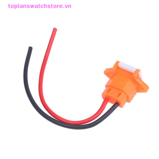 Toplanswatchstore Đầu nối xe tay ga điện Cắm ba ổ cắm sạc dọc với cáp 12AWG cho 36V 48V Universal VN