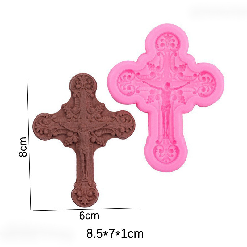 Mặt Dây Chuyền Treo Trang Trí Khuôn Silicon Khuôn Socola Bánh Trang Trí Phụ Kiện Khuôn Sáng Tạo Handmade Epoxy Brickearth Polymer Đất Sét Khuôn Làm Bánh DIY