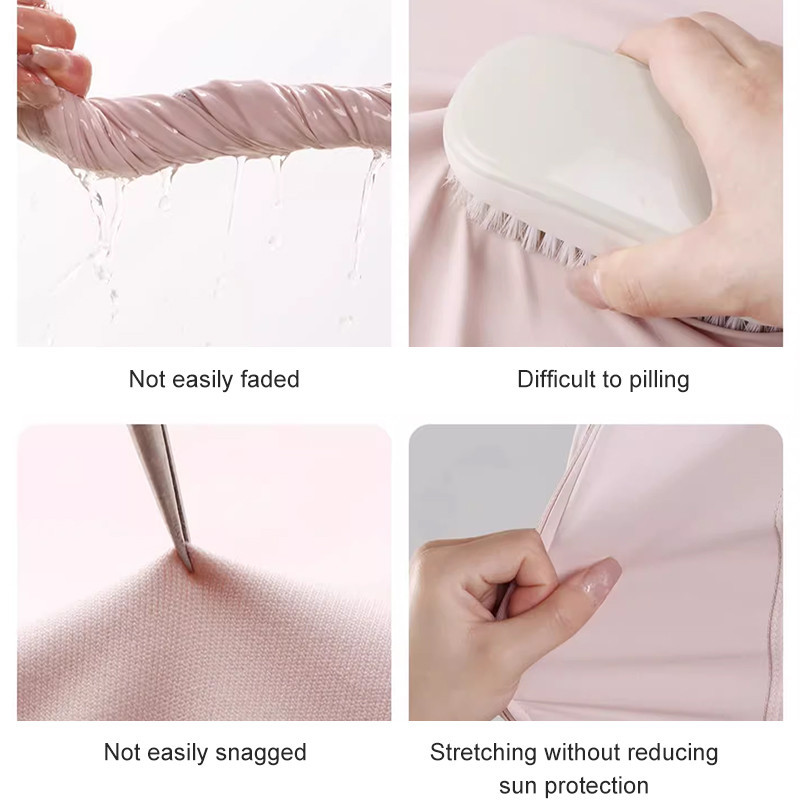 Ảnh CAMEL CROWN Quần áo chống nắng mỏng ngoài trời dành cho nữ Áo khoác ngắn Cool Ice Silk 3
