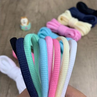 Dây giày thể thao tròn đen trắng cho nam nữ, dùng cho giày bóng rổ và giày thể thao