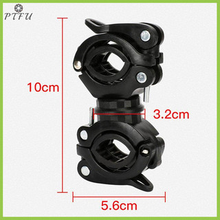 PTFU 360°Xoay Giá Đỡ Đèn Xe Đạp Kẹp Gắn Đèn Pin Phụ Kiện Mới
