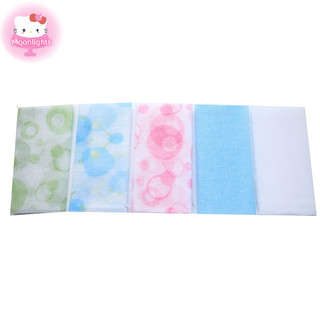 Moonlights Nylon Rửa Khăn Vải Làm Đẹp Da Cơ Thể Tẩy Tế Bào Chết Tắm Rửa Phòng Tắm EN