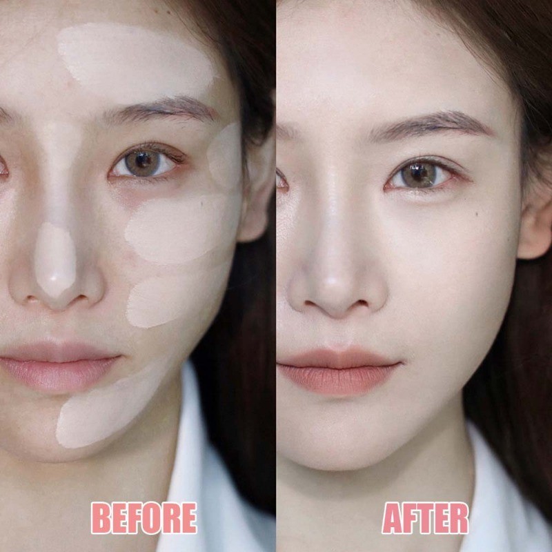 [Đặc sắc] Phấn hồng dâu - Đệm khí nền - Bọt xốp trang điểm kẹo bông - Mềm mại, ướt và khô, có thể giặt được, tái sử dụng - Phụ kiện mỹ phẩm - Dụng cụ trang điểm