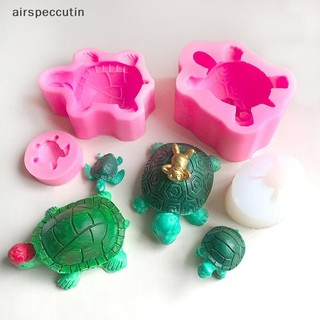 Airpeccutin 1 Khuôn Silicon Hình Rùa Dễ Thương Theo Chủ Đề Đại Dương Có Thể Tái Sử Dụng Rùa Nhựa Epoxy Khuôn Mousse Bánh Sô Cô La Khuôn Nướng Bánh EN