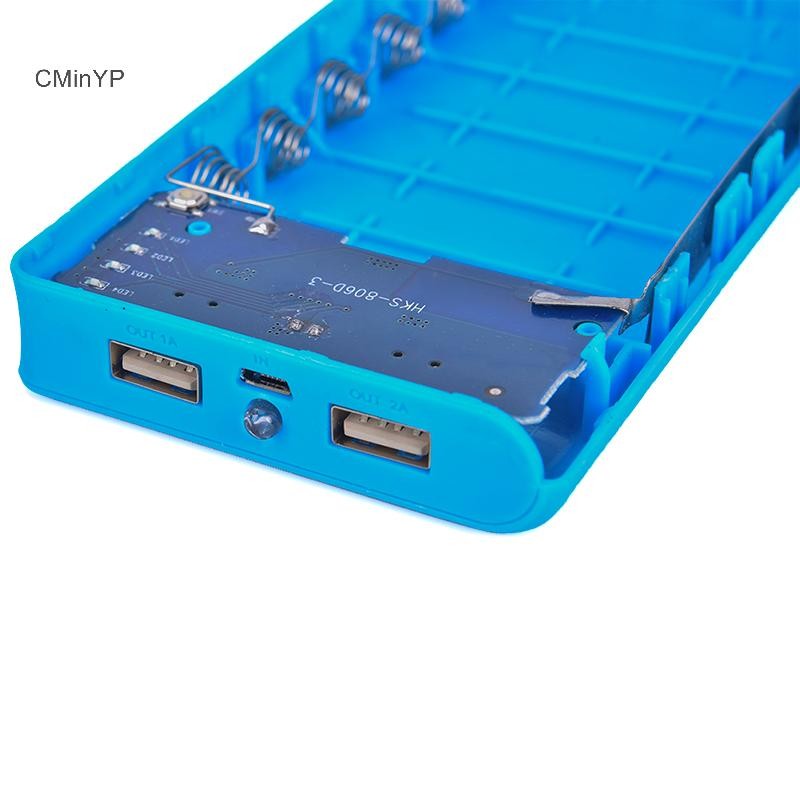 Cyp Power Bank Case 2A 6x18650 Sạc DIY Box Kit Pin Board Pin Glory