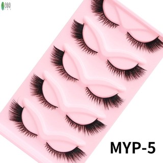 Lộn xộn Truyện Tranh Lông Mi Giả 3D Lông Mi Dày Tập Dài Wispy Mi