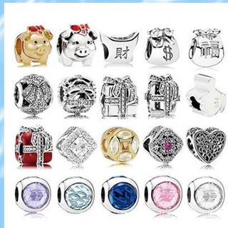 Còn hàng [2024 Có sẵn] Vòng tay mặt dây chuyền Panjia Fashion S925 / Vòng tay DIY tinh tế hạt rời