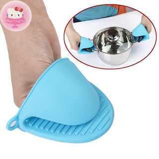 Moonlights Nhà Bếp Chịu Nhiệt Silicon Găng Tay Cầm Lò Nướng Nồi Nướng BBQ Nấu Mitt EN