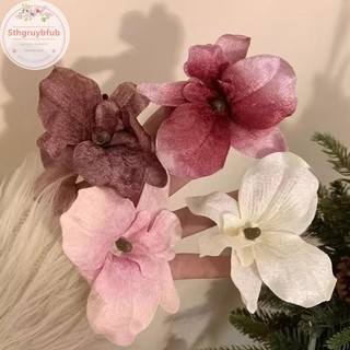 Sthb Mô Phỏng Hoa Lan Kẹp Tóc Hoa Kẹp Tóc Cho Nữ Bên Biển Kẹp Tóc Bên Kẹp Phụ Kiện Tóc Thời Trang VN
