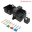 Mt DC12V / 24V Xe Ô Tô Tự Động Xe Tải 3 Chiều Cầu Chì Giá Đỡ Rơ Le Mạch Cầu Chì Rơ Le 4 Chân hoặc 5 Chân 40A 80A Rơ Le