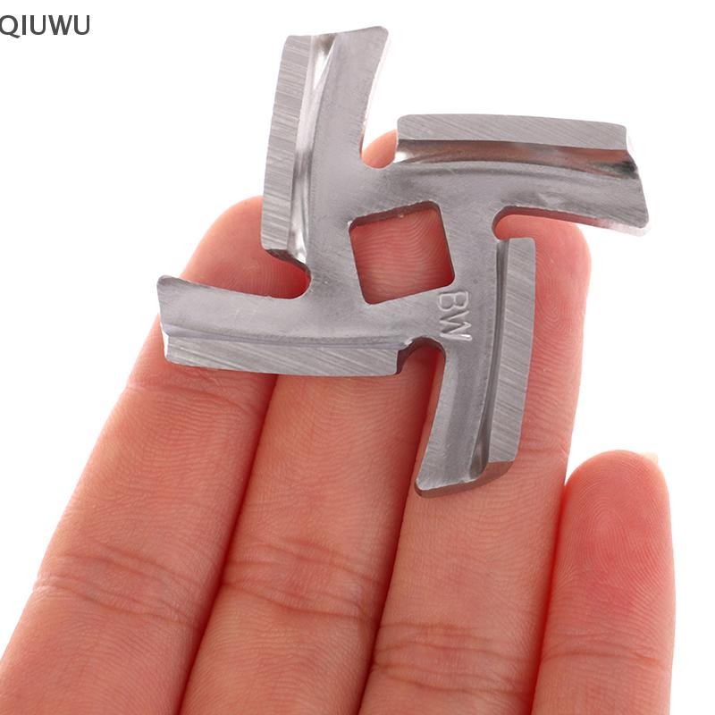 QIUWU Máy Xay Thịt Phần Lưỡi Xay Thực Phẩm Lưỡi Xay Dao Cắt Thay Thế Phù Hợp Cho Vitek Scarlett Elenberg Verloni Daewoo.