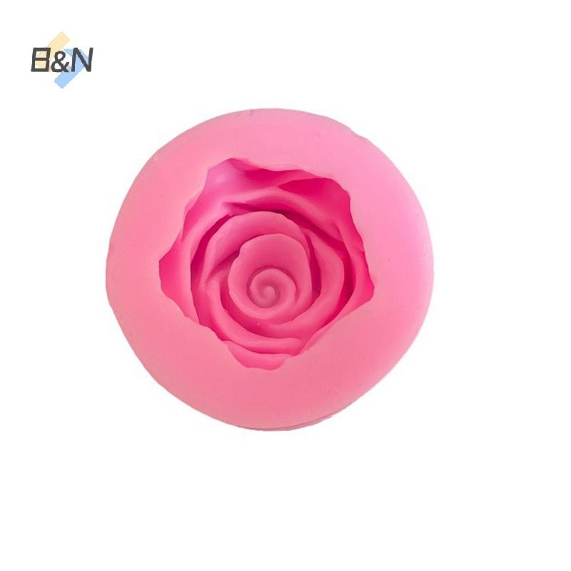 B & N 3D Hoa Hồng Đẹp Khuôn Silicon DIY Bánh Sô Cô La Trang Trí Dụng Cụ Fondant Trang Trí Bánh Cưới Hoa Khuôn Xà Phòng.