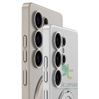 Vỏ bọc khung xoay mờ mỏng cho Samsung Galaxy S25 Ultra thân thiện với da