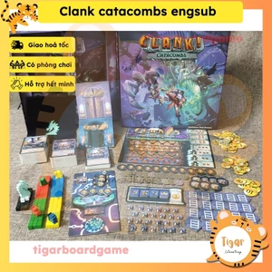 Boardgame Clank Catacomb phiên bản nâng cấp rất hay của Clank Tigar