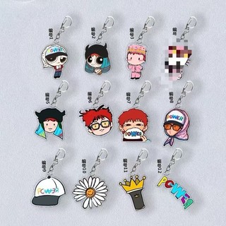Mặt dây chuyền móc khóa Acrylic BIGBANG G-DRAGON POWER