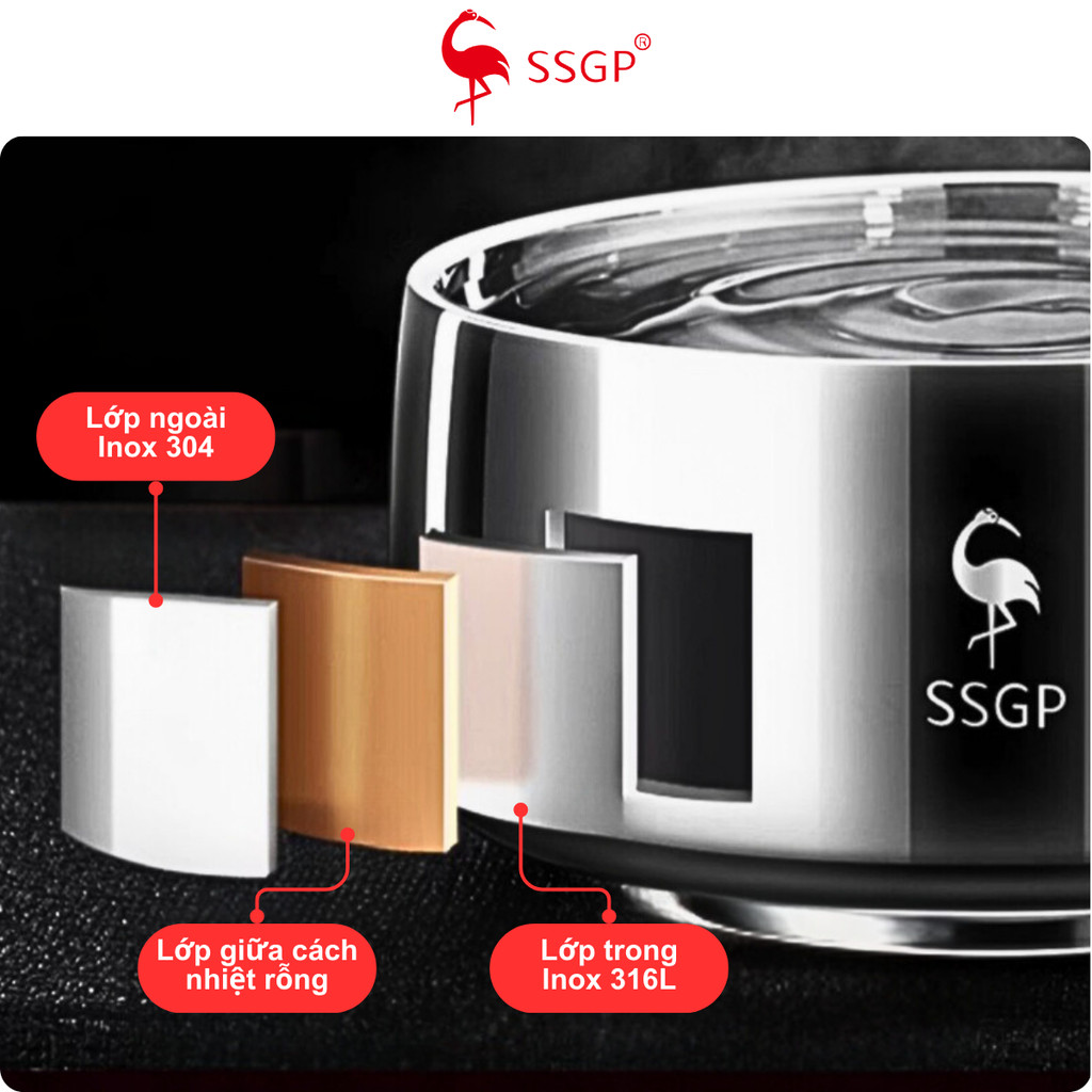 Chén inox 316L Frankfurt đa năng SSGP  SS30311 chén ăn cơm, chén inox cao cấp, bát inox, bát ăn cơm