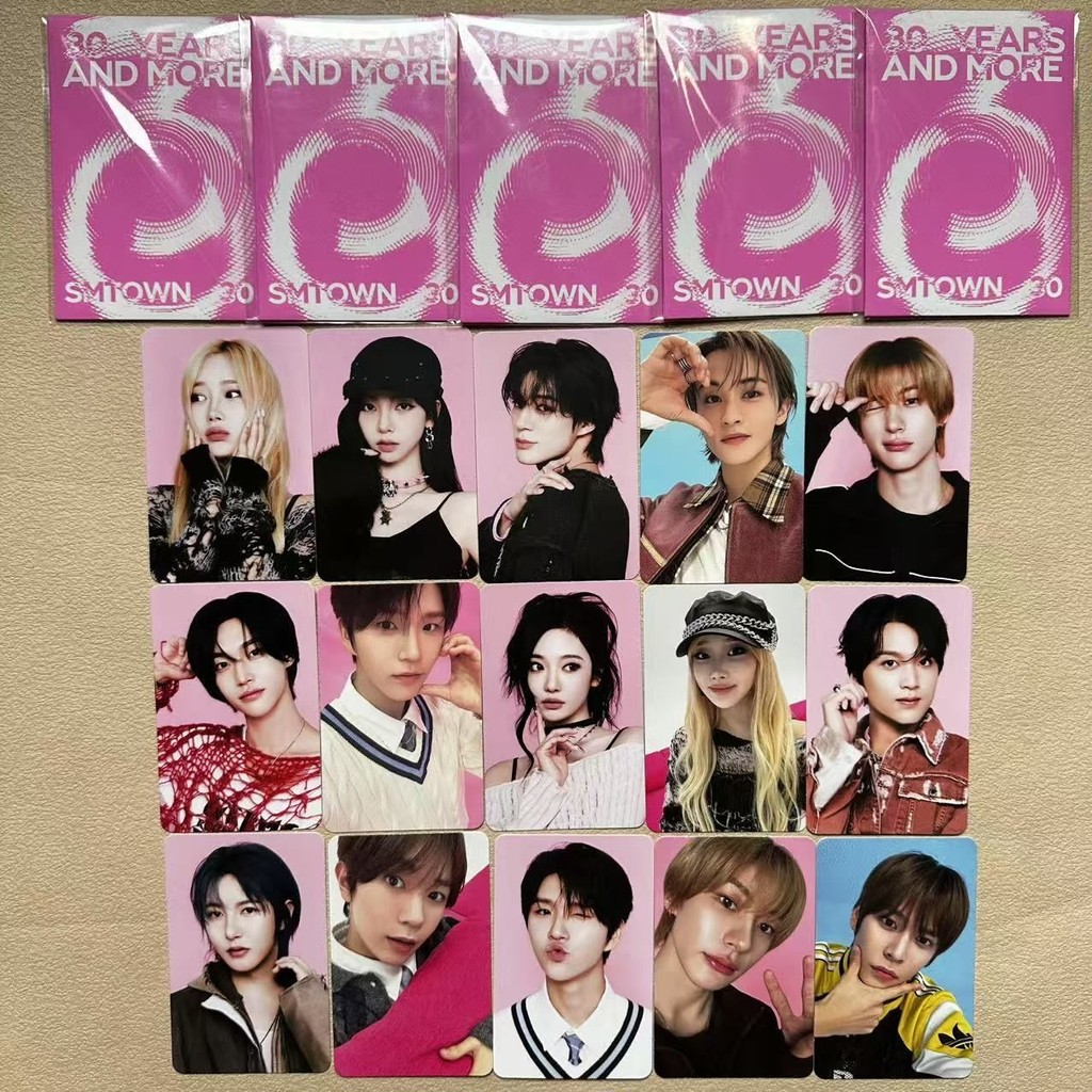 Thẻ ảnh SMTOWN 2025 RIIZE NCT æspa MD Fortune Scratch