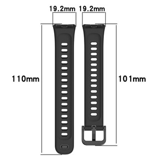 Dành cho Huawei Band 10 Dây đeo đồng hồ silicon thể thao ngoài trời Dây đeo đồng hồ thông minh
