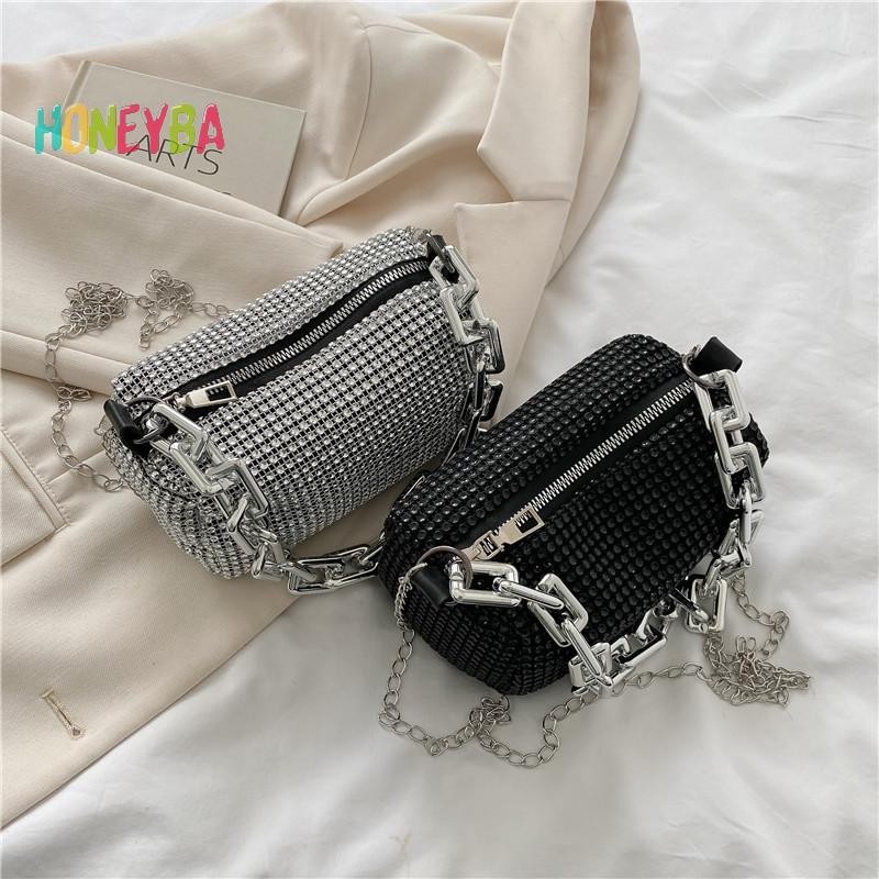 < Honeyba > Xu hướng mùa hè 2022 Túi xách đeo vai du lịch thời trang sang trọng Thiết kế ví Túi đeo chéo nhỏ dành cho nữ