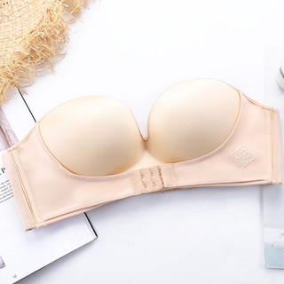 Đồ lót quây dành cho nữ có ngực nhỏ chống trượt tập hợp, khóa trước mỏng mùa hè phong cách lưng đẹp, áo ngực vô hình quấn quanh ngực, áo ngực