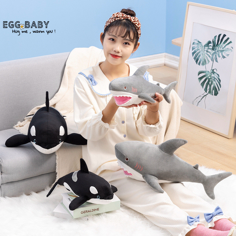 Cá Voi Sát Thủ Và Cá Mập Trắng Lớn Sang Trọng Đồ Chơi Nhỏ Sách Đỏ Bán Chạy Búp Bê Mô Phỏng Cá Mập Cá Voi Quà Tặng Cho Trẻ Em Quà Tặng Sinh Nhật